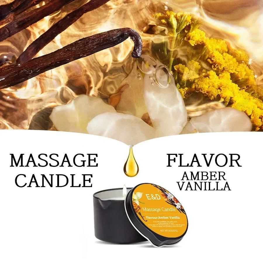 Luxury Massage Candle – Stress Relief