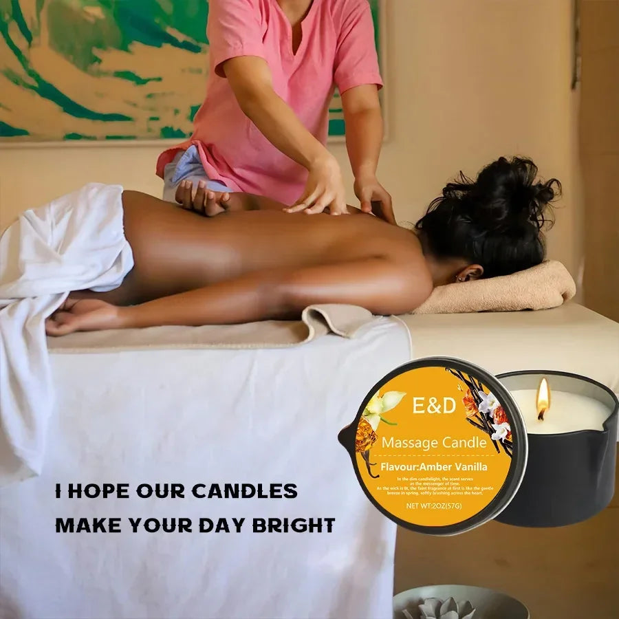 Luxury Massage Candle – Stress Relief