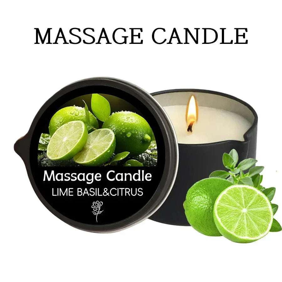 Luxury Massage Candle – Stress Relief