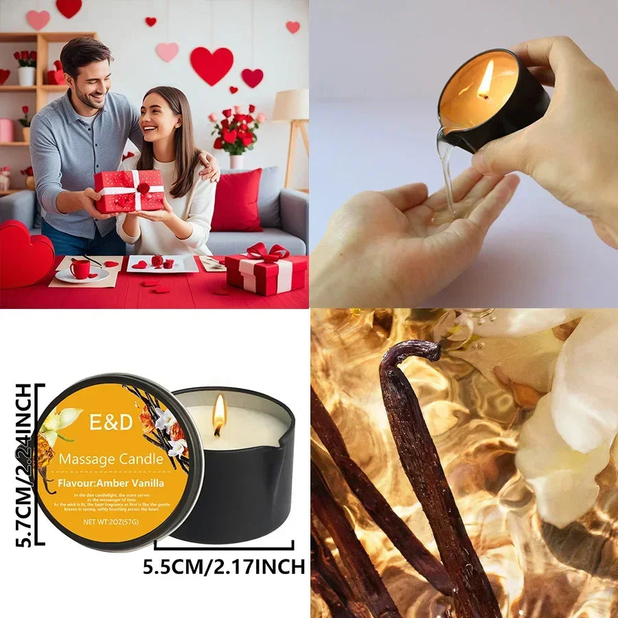 Luxury Massage Candle – Stress Relief